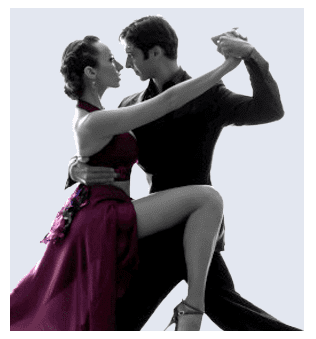 pareja bailando flamenco